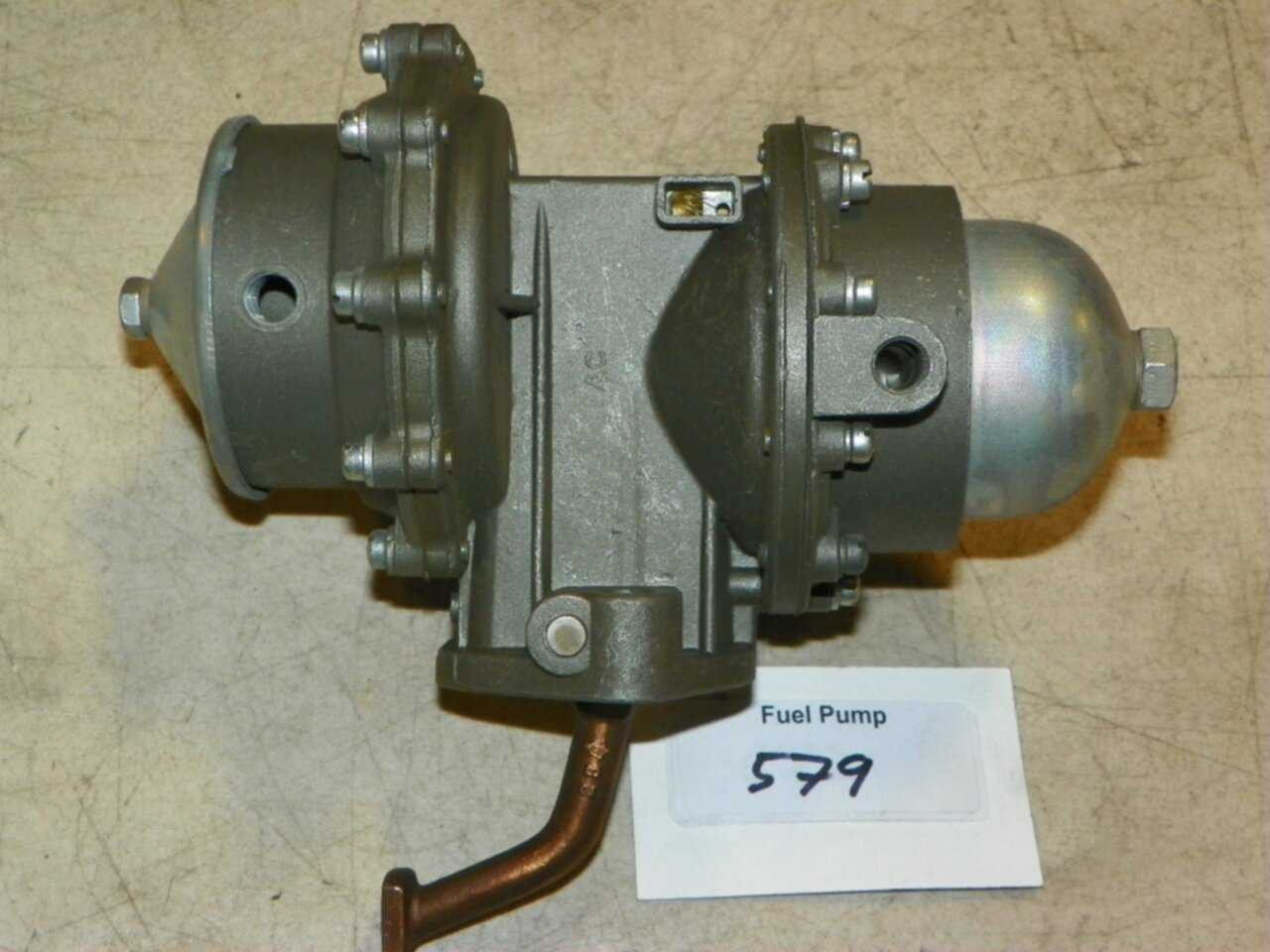 579 Mechanical Fuel and Vacuum Pump for 1939-1947 Hudson 6-cylinder restoration.
