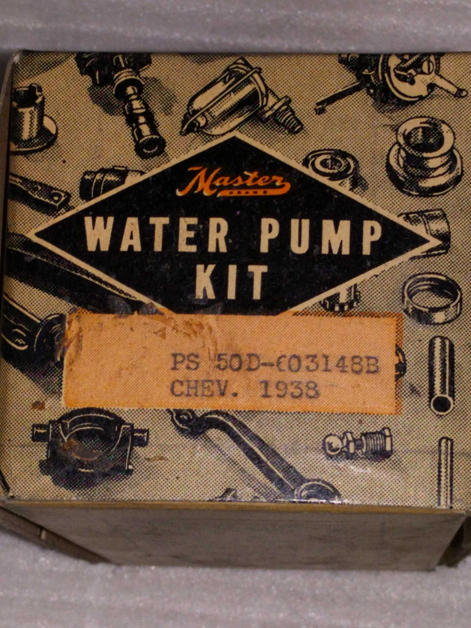Chevrolet 1938 Master Water Pump Repair Kit Part No.: PS50D. Shop vintage car parts at ocpnw.com! img 2