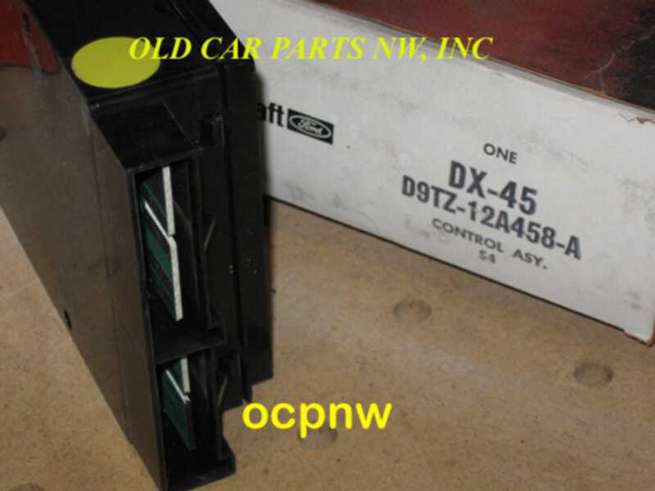Ford OEM ( D9TZ-12A458-A ) Engine Governor Control Module Part No.: DX45. Shop vintage car parts at ocpnw.com!