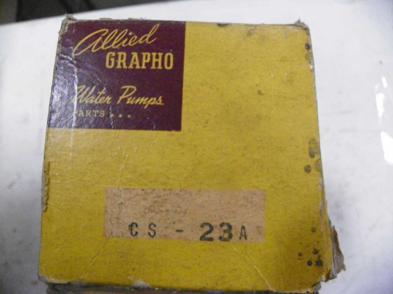 Allied Grapho Napa Water Pump Repair Kit Part No.:  CS23A