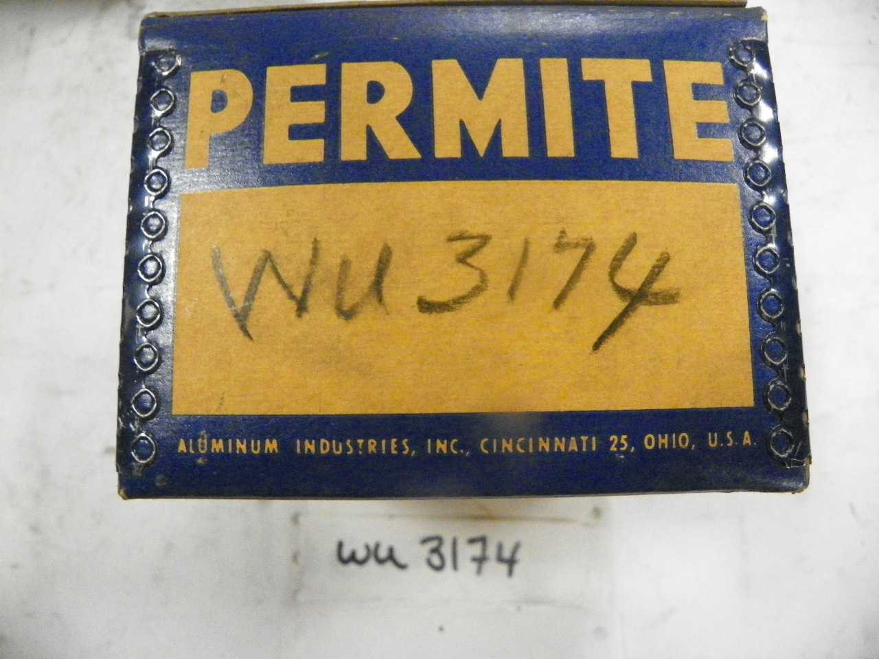 Permite Water Pump Repair Kit Part No.:  WU3174