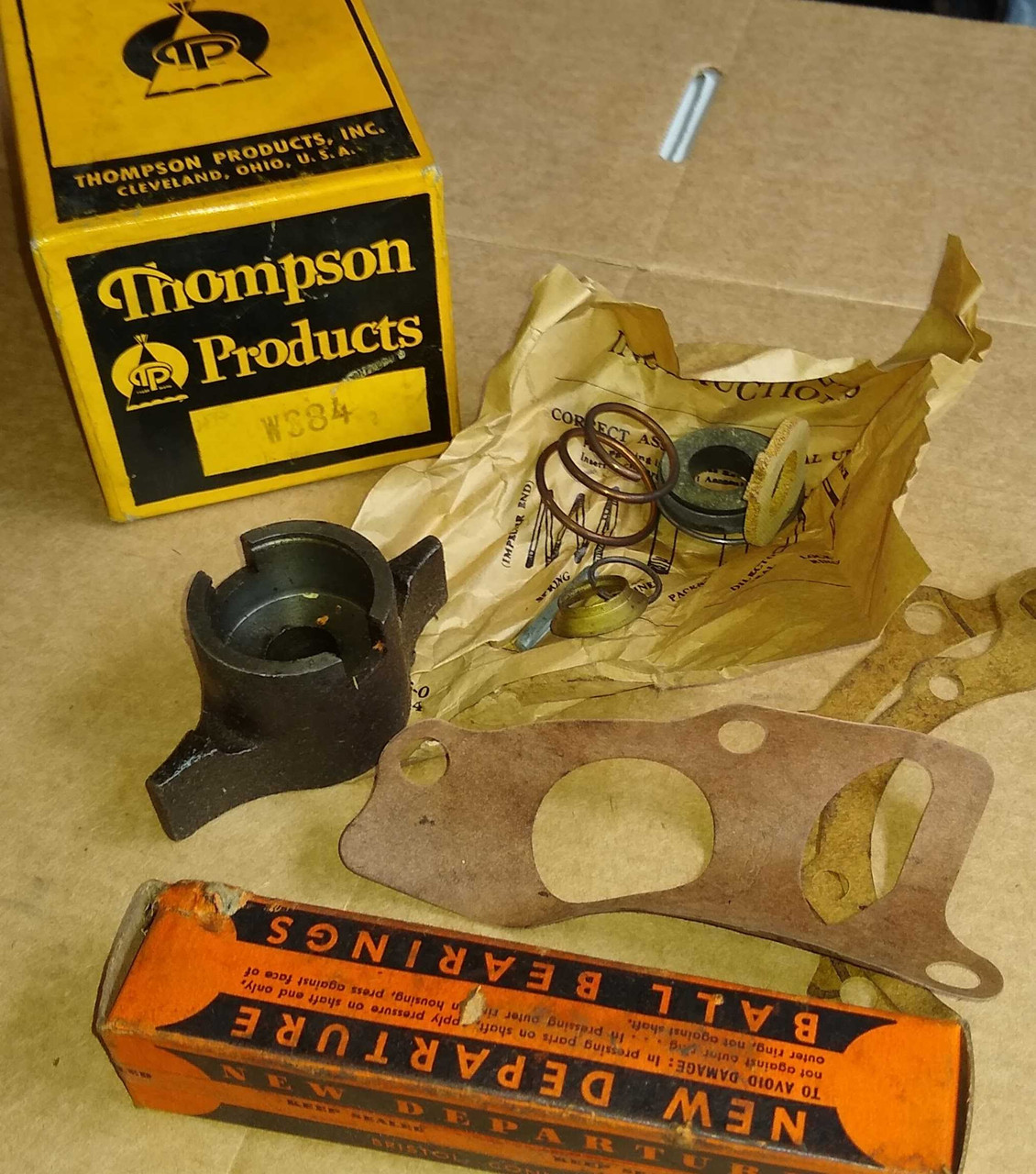Thompson Water Pump Repair Kit Part No.: WS84. Shop vintage car parts at ocpnw.com!