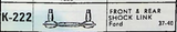 Ford 1937-40 NOS Front & Rear Shock Link Moog k222 Made in USA