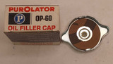 Purolator OP-60 Oil Filler Cap Made in USA