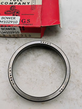 Bower LM102910 Tapered Roller Bearing Cup NOS Made in USA