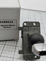 Dodge Polara Monaco 1972-73 Mopar 3488623 2-Speed Wiper Switch NOS Made in USA