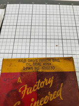 CDPD 1932-36 Mopar 600230 Rear Axle Drive Pinion Bearing Oil Seal NOS Made in USA