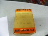 Johnson SET-507 STD Main Bearing Set for 1954-1964 Ford, Mercury, and Edsel Y-Block V8 restoration