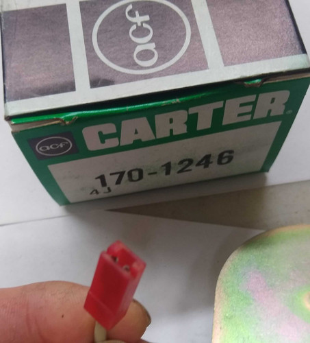 Chrysler Dodge Pass & Truck Plymouth V8 1974-76 Carter Cross-Over Choke 170-1246