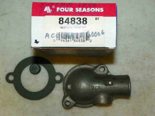Ford 1960-1985 New Four Seasons Goose Neck Water Outlet 84838. Shop vintage car parts at ocpnw.com!