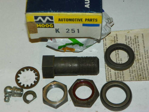 Buick Cad Edsel Ford Merc Olds 1939-62 NOS Idler Arm Repair Kit Moog K-251 (desc. Shop vintage car parts at ocpnw.com!