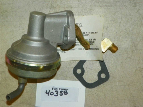 Chevrolet Impala Chevelle 396 1966 Mechanical Fuel Pump Part No.: 40358. Shop vintage car parts at ocpnw.com!