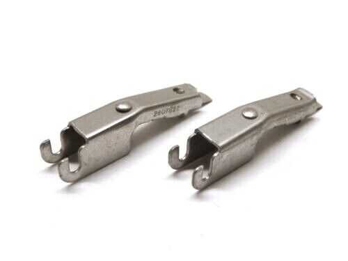 Anco 1 pair Bayonet Narrow Straight Arm to J-Hook Adapter Vintage NOS