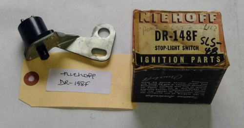 Niehoff DR-148F  Stoplight Switch  Pontiac 8 1956-57 OEM 1998142 NOS