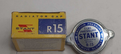Stant Radiator Cap P/N R15 fits Chrysler Dodge Plymouth DeSoto 1951-56 Nash 7lbs. Shop vintage car parts at ocpnw.com!