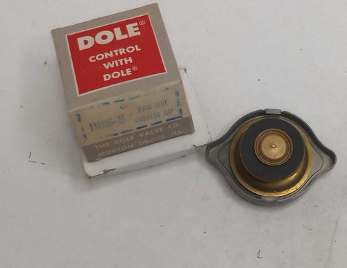 Dole DRS-8 Radiator Cap FITS Dodge Fiat DeSoto 49-53 (See Descr for All Fitment)