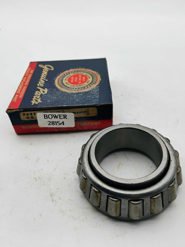 Bower 28154 Tapered Roller Bearing Cone NOS Made in USA. Shop vintage car parts at ocpnw.com!