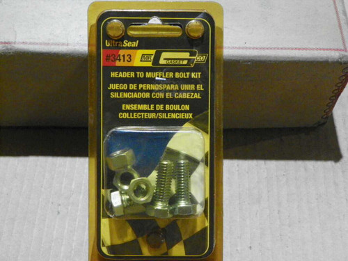 Mr Gasket #3413 Header to Muffler Bolt Kit 3/8"-16 x 1" Grade 5 Set of 3. Shop vintage car parts at ocpnw.com!