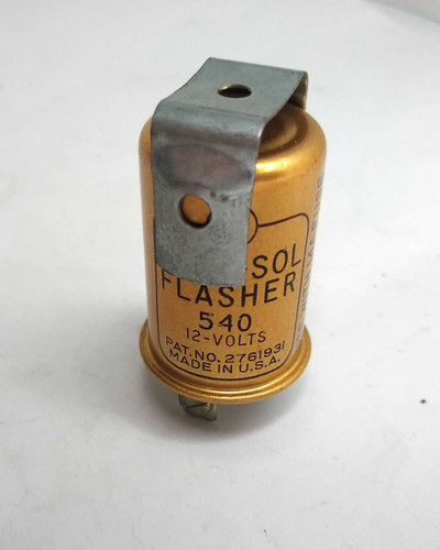 Tung Sol 540 Heavy Duty Signal Flasher 12v NOS Variable Load. Shop vintage car parts at ocpnw.com!