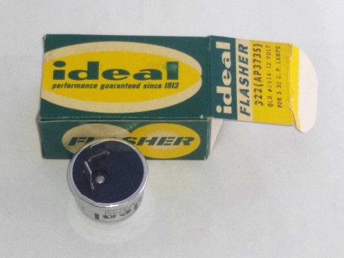 322 (AP373S) 2514 Ideal Signal Flasher 12v 3-32CP NOS. Shop vintage car parts at ocpnw.com!