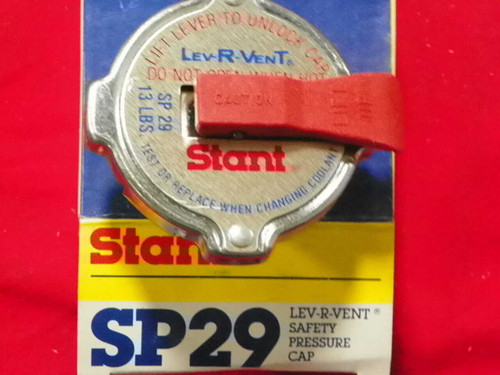 Stant SP29 Lev-R-Vent Cap 13 LB 1971-85 BMW 65-83 Ford NOS (see desc). Shop vintage car parts at ocpnw.com!