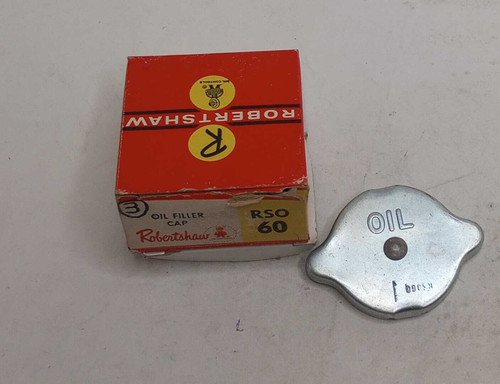 Robertshaw RSO 60 Oil Filler Cap Made in USA. Shop vintage car parts at ocpnw.com!