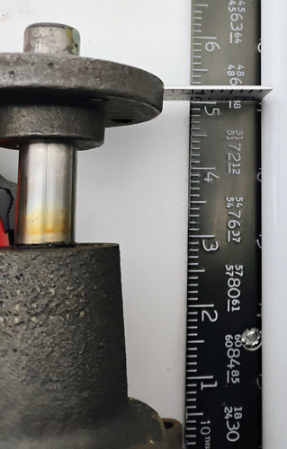 AMC  199 232 6 Cyl. HH 4-7/8" 1964-66 repl OEM 3171837 Rebuilt Water Pump WP-1408