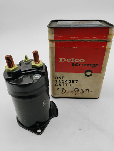 Pontiac 1960-63 Delco Remy Starter Solenoid Switch 1114257 D-932. Shop vintage car parts at ocpnw.com!