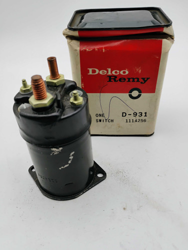 Buick 401 V8 1960 NOS Delco Remy Starter Solenoid 1114256 D-931. Shop vintage car parts at ocpnw.com!