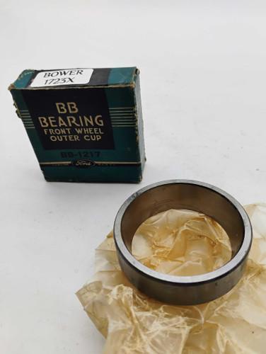 Bower 1723X Tapered Roller Bearing Cup NOS Made in USA