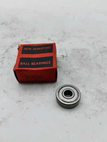 New Departure 77036 Ball Bearing Cone NOS Made in USA. Shop vintage car parts at ocpnw.com!