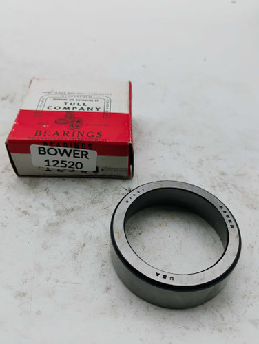 Bower 12520 Tapered Roller Bearing Cup NOS Made in USA. Shop vintage car parts at ocpnw.com!