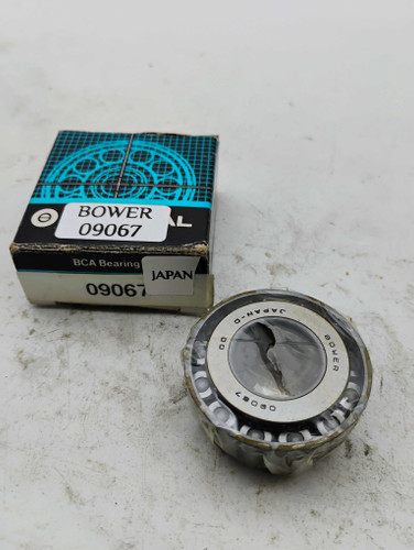 Bower 09067 Tapered Roller Bearing Cone NOS Made in Japan
