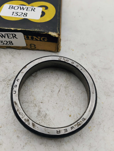 Bower 1328 Tapered Roller Bearing Cup NOS Made in USA
