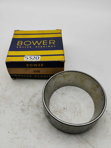 Bower 5320 Tapered Roller Bearing Cup NOS Made in USA