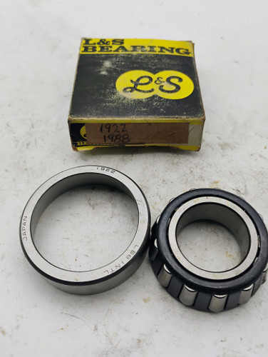 L&S 1922/1988 Tapered Roller Bearing Cone NOS Made in Japan
