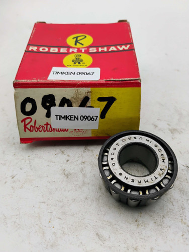 Timken 09067 Tapered Roller Bearing Cone NOS Made in USA