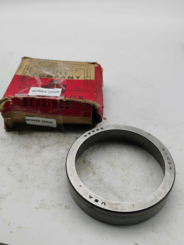 Bower 25520 Tapered Roller Bearing Cup NOS Made in USA. Shop vintage car parts at ocpnw.com!