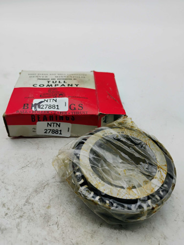 NTN 4T-27881 Tapered Roller Bearing Cone NOS Made in USA. Shop vintage car parts at ocpnw.com!