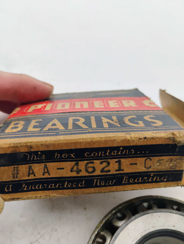 Pioneer AA-4621-C Tapered Roller Bearing Cone NOS Made in USA