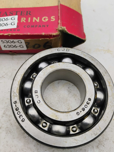 CJB 5306-G / 6306-G Ball Bearing NOS Made in USA