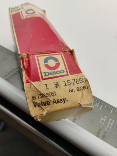 Chevelle 1973-74 Delco 7936661 15-7650 Hot Water Valve Assembly NOS Made in USA