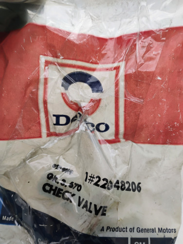 Delco 22048206 Air Injection Check Valve NOS Made in USA. Shop vintage car parts at ocpnw.com!