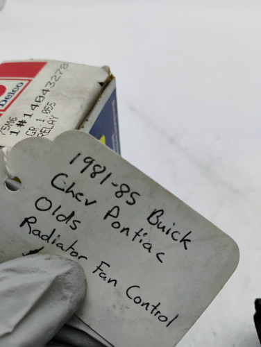 Chev B.O.P. 1981-85 Delco 14043278 Radiator Cooling Fan Relay NOS Made in USA