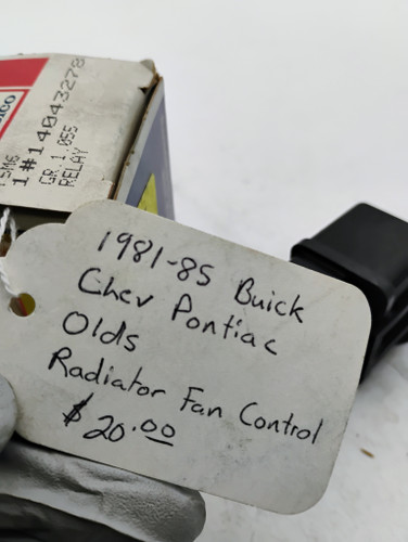 Chev B.O.P. 1981-85 Delco 14043278 Radiator Cooling Fan Relay NOS Made in USA