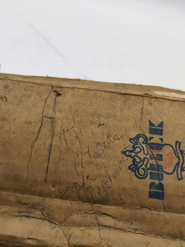 Roadmaster 1951 1952 Buick 1344532 Front Bumper Left Guard NOS Made in USA