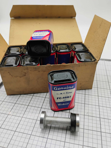 Dealer Pack! Buick Olds Cad Pont 1939-42 Wagner FC4687 Brake Master Cylinder Piston 1" NOS Made in USA 10-Pack!