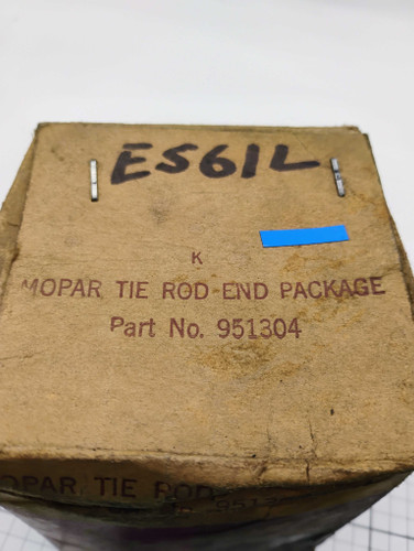 Chrysler Dodge 1937-39 Mopar 951304 RH Tie Rod End Pkg NOS Made in USA