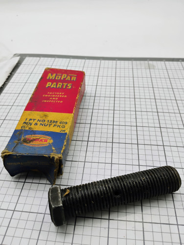 1942-50 Mopar 1238409 Pin & Nut Pkg NOS Made in USA