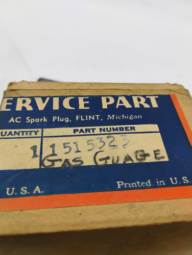 1937 Oldsmobile AC 1515323 Fuel Gas Gauge  NOS Made in USA